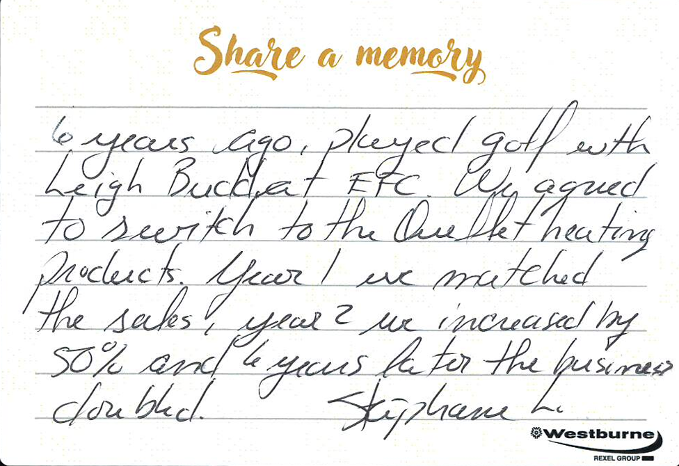 Golf Meeting That Led to Business Growth