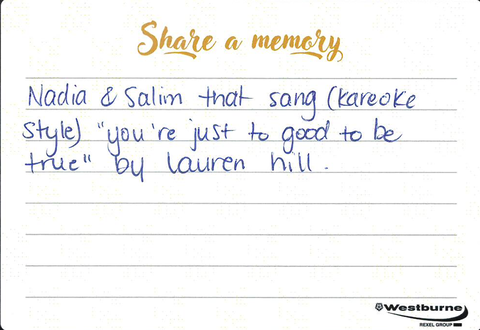 Karaoke Moment with Nadia & Salim