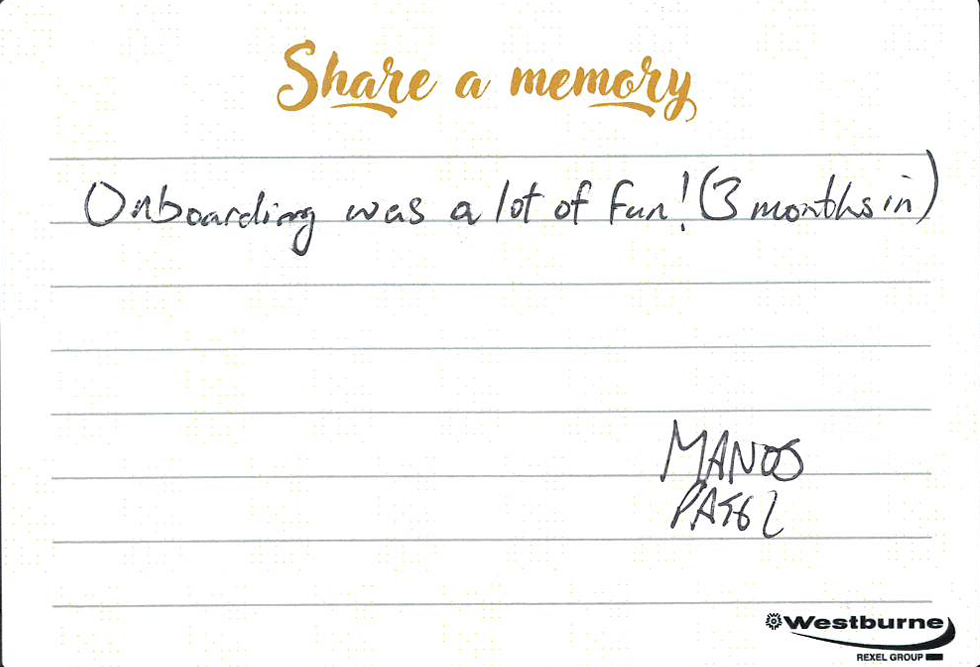 Fun Onboarding Experience