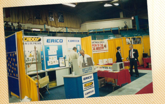 Erico & Caddy Fasteners Booth