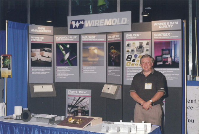 Wiremold Booth Display