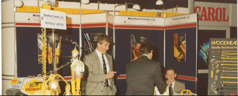 Woodhead Booth Display