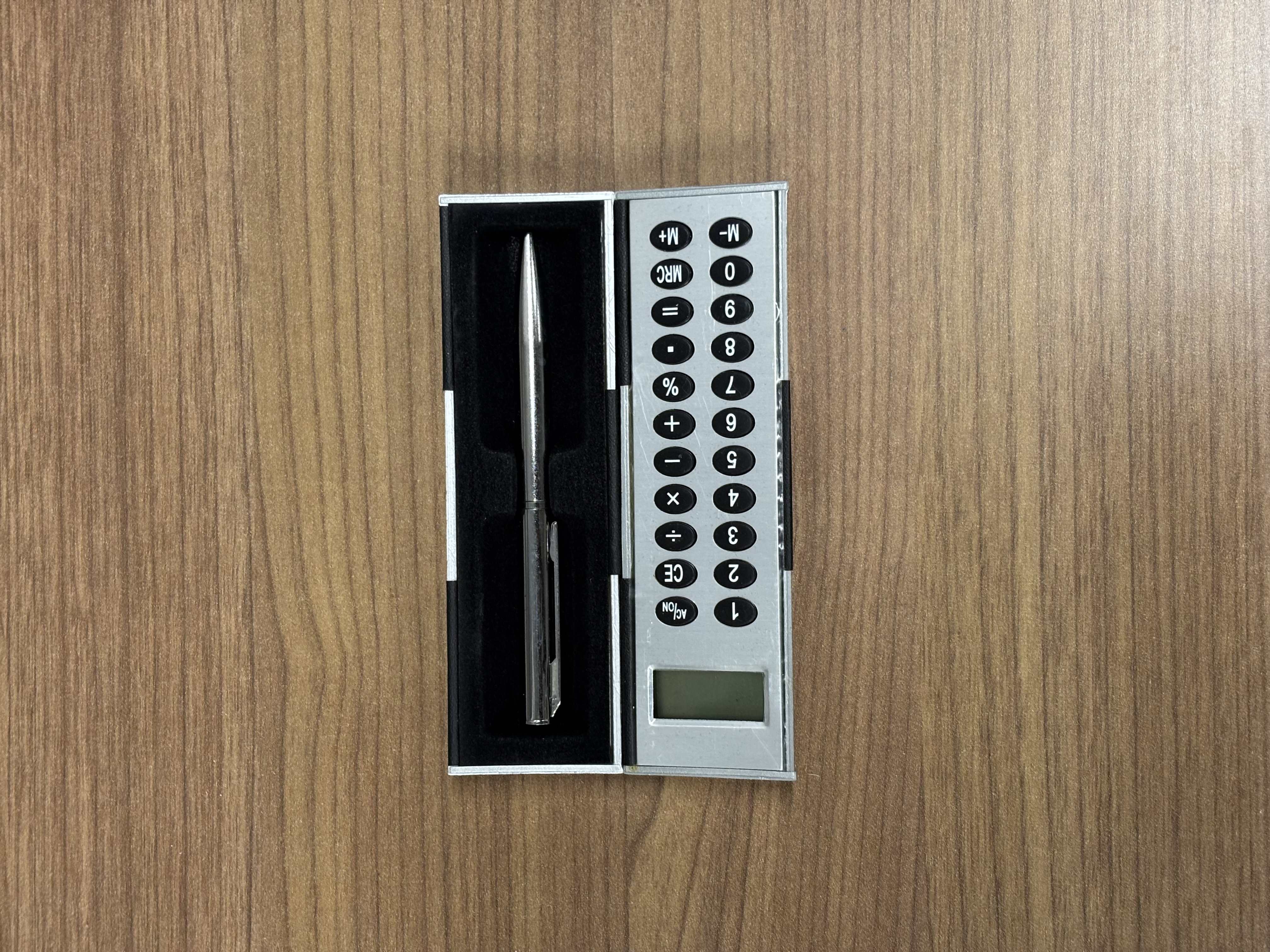 Étui à Crayon Calculatrice Rotative