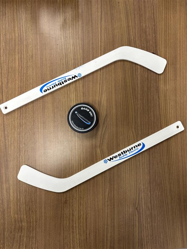 Mini Bâtons de Hockey et Rondelle Westburne